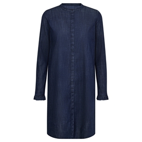 Mos Mosh Mattie Denim Kjole, Dark Blue 